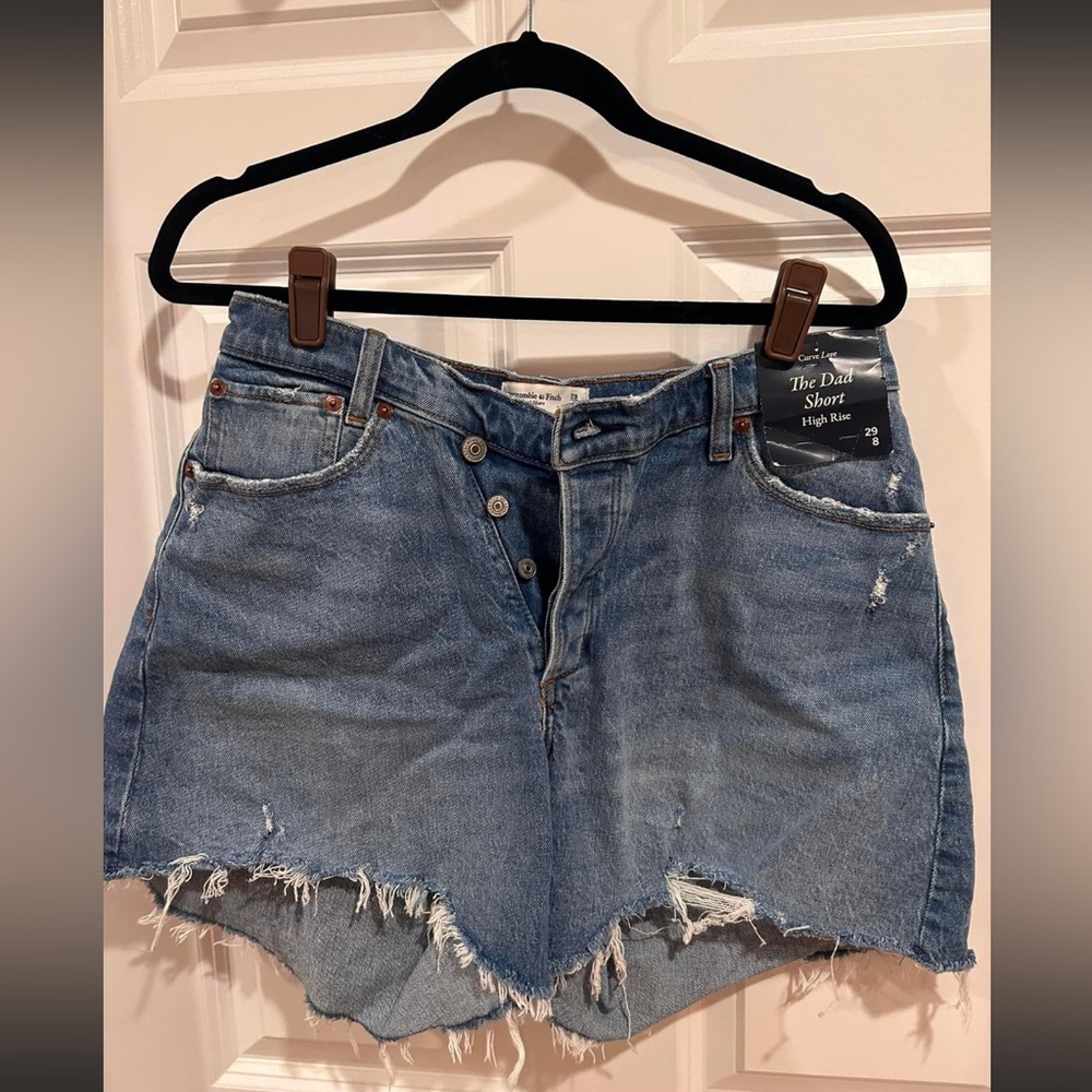 Abercrombie Curve love high rise dad short